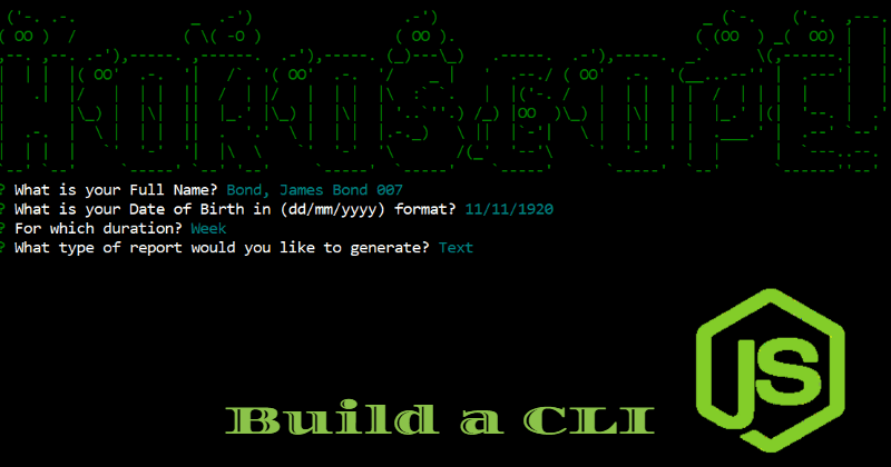 A step by step guide to your first CLI(Command Line Interface) app using Node.js